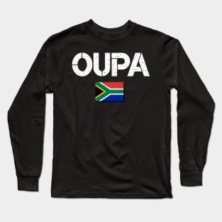 Oupa Grandpa South Africa Long Sleeve T-Shirt